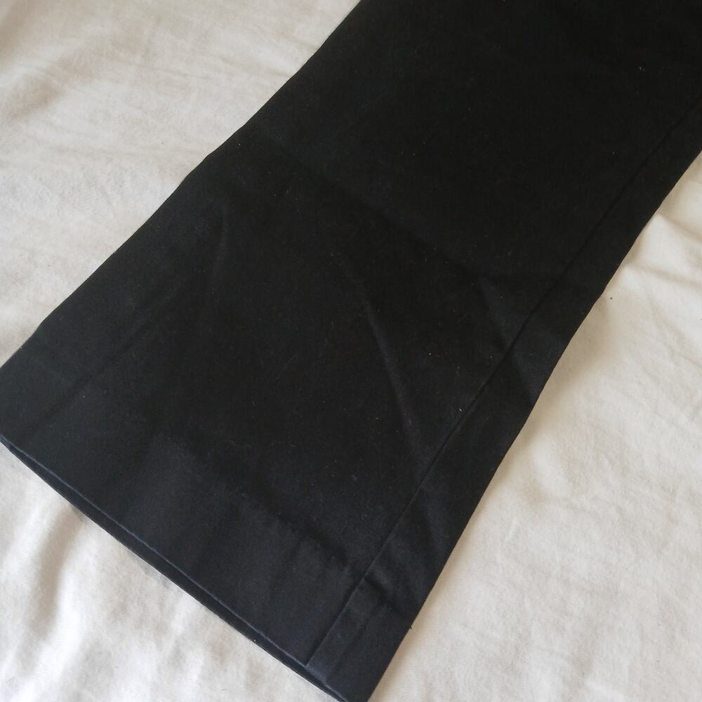 J. Crew stretch cotton CityFit Pants size 8 Black - Picture 6 of 16